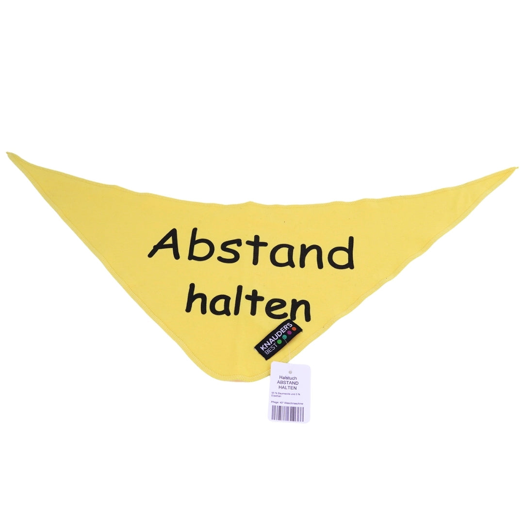 Hunde-Halstuch - Bitte Abstand